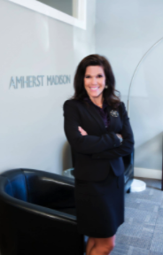 woman crossing arms in professional headshot